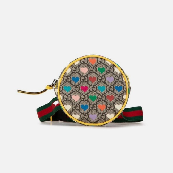 Gucci Handbags - Authentic Gucci Pre-Owned
2016-2023 GG Supreme Kids Hearts belt bag
